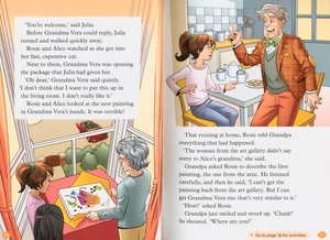 bộ oxford read and imagine: level 5: the painting in the attic