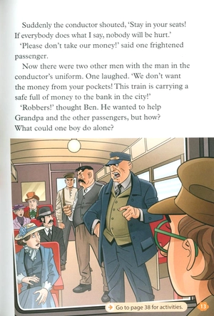 bộ oxford read and imagine: level 5: trouble on the eastern express