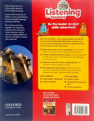 bộ oxford skills world: level 1: listening with speaking student book