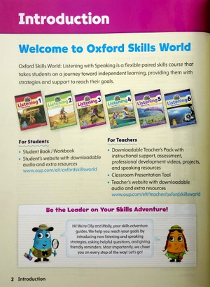 bộ oxford skills world: level 3: listening with speaking student book