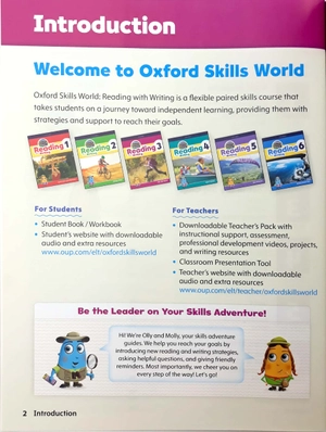 bộ oxford skills world: level 3: reading with writing student book