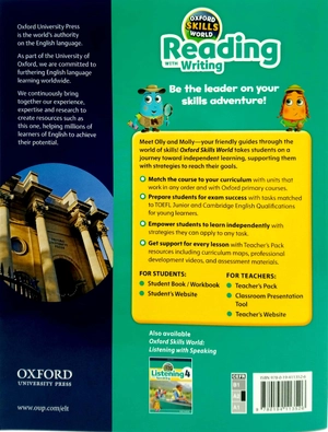 bộ oxford skills world: level 4: reading with writing student book
