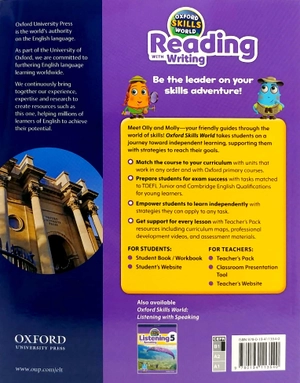 bộ oxford skills world: level 5: reading with writing student book