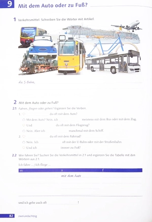 bộ panorama - deutsch als fremdsprache - a1: teilband 2: übungsbuch daf mit audio-cd