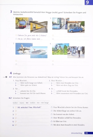 bộ panorama - deutsch als fremdsprache - a1: teilband 2: übungsbuch daf mit audio-cd