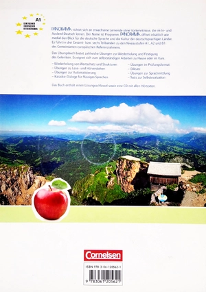 bộ panorama - deutsch als fremdsprache - a1: teilband 2: übungsbuch daf mit audio-cd