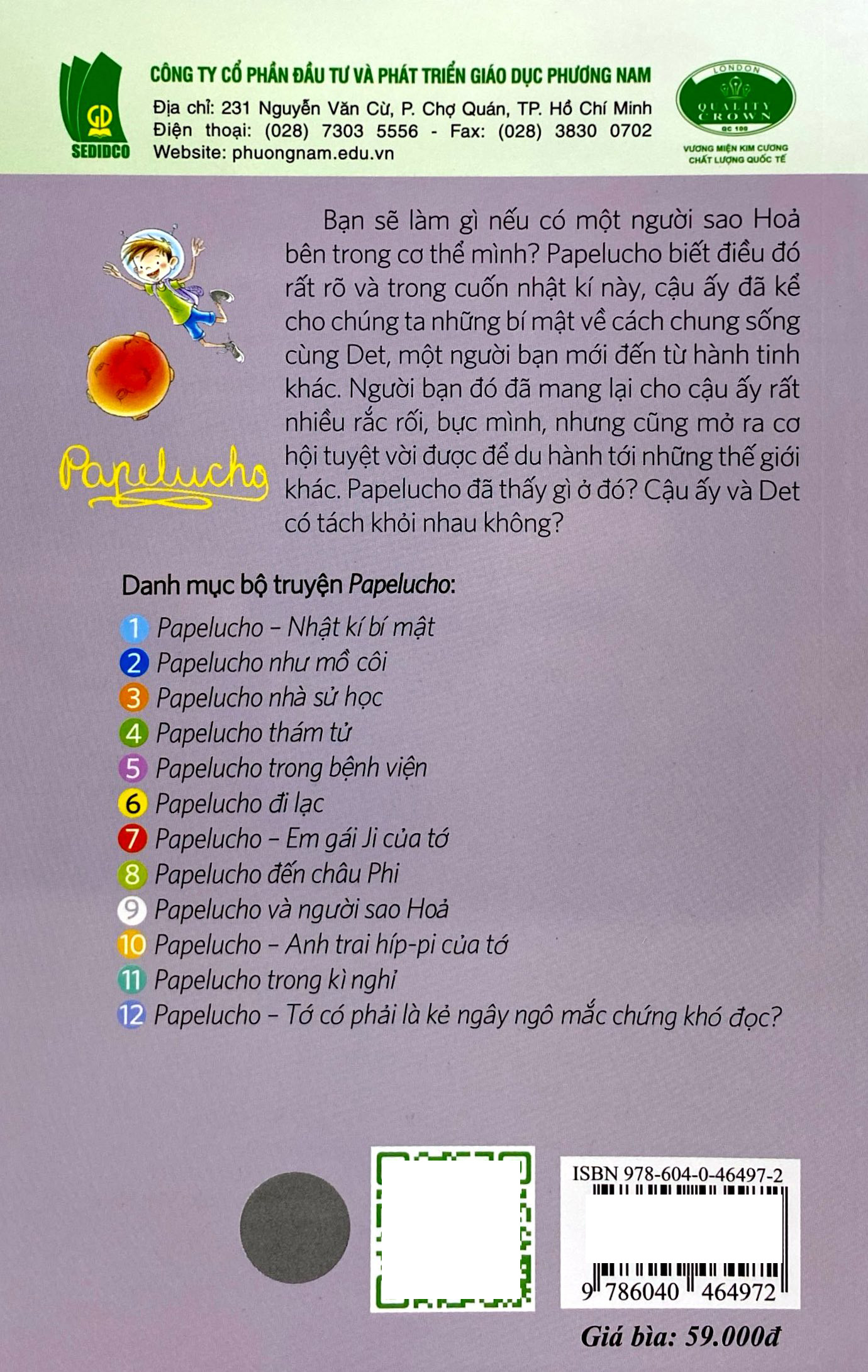 Bộ
						
										
										Papelucho - Tập 9 - Và Người Sao Hỏa - Độc Quyền Fahasa