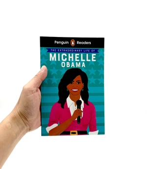 bộ penguin reader level 3: the extraordinary life of michelle obama