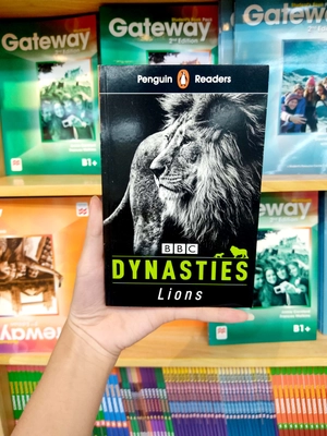 bộ penguin readers level 1: bbc dynasties: lions