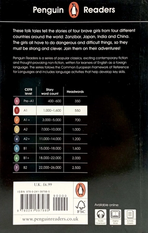 bộ penguin readers level 1: tales of adventurous girls