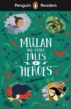 bộ penguin readers level 2: mulan and other tales of heroes