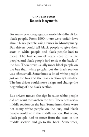 bộ penguin readers level 2: the extraordinary life of rosa parks