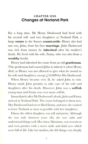 bộ penguin readers level 5: sense and sensibility