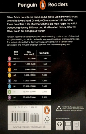 bộ penguin readers level 6: oliver twist