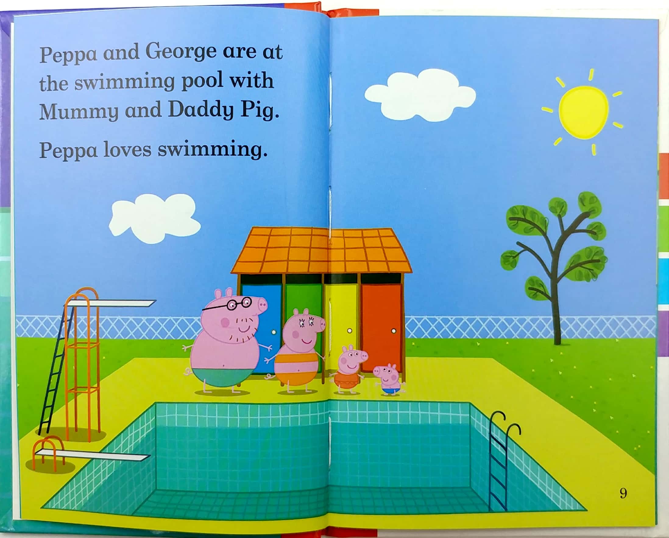 bộ peppa pig: going swimming hb – read it yourself with ladybird level 1