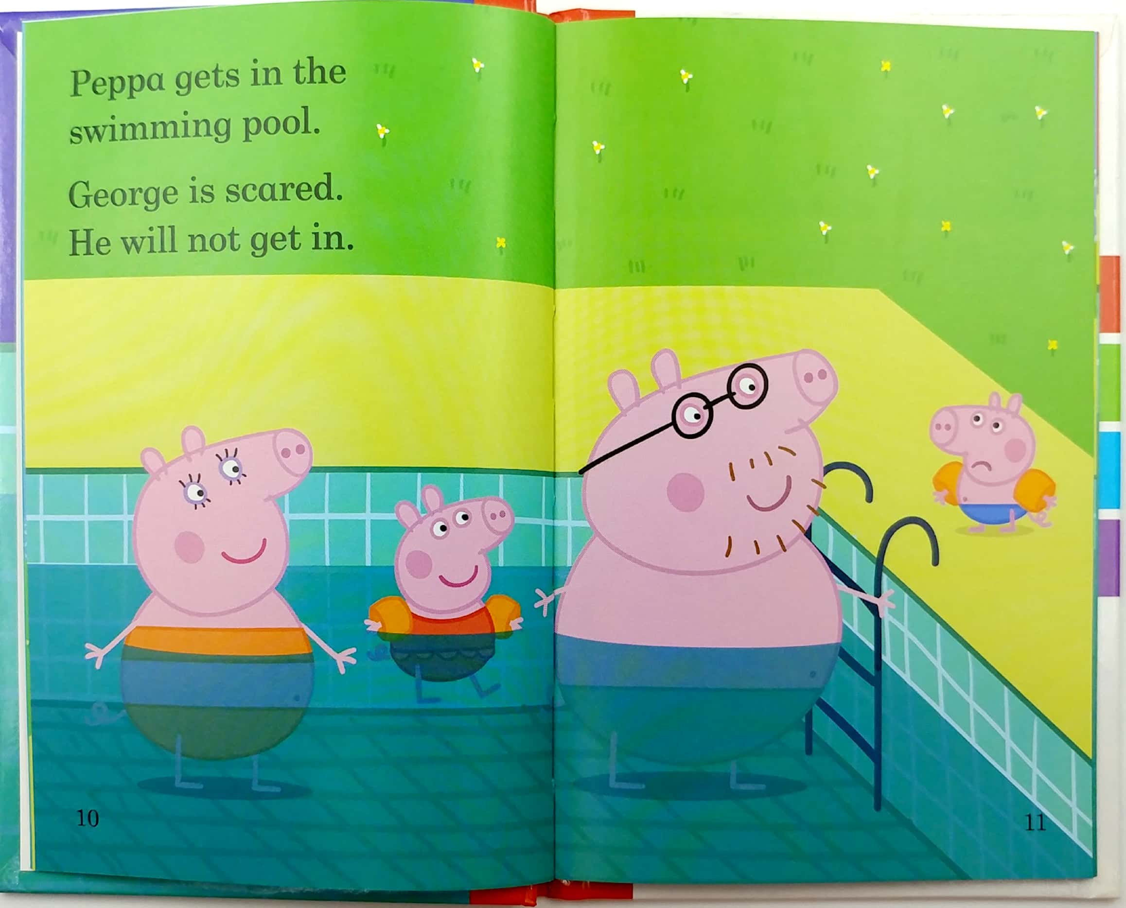 bộ peppa pig: going swimming hb – read it yourself with ladybird level 1