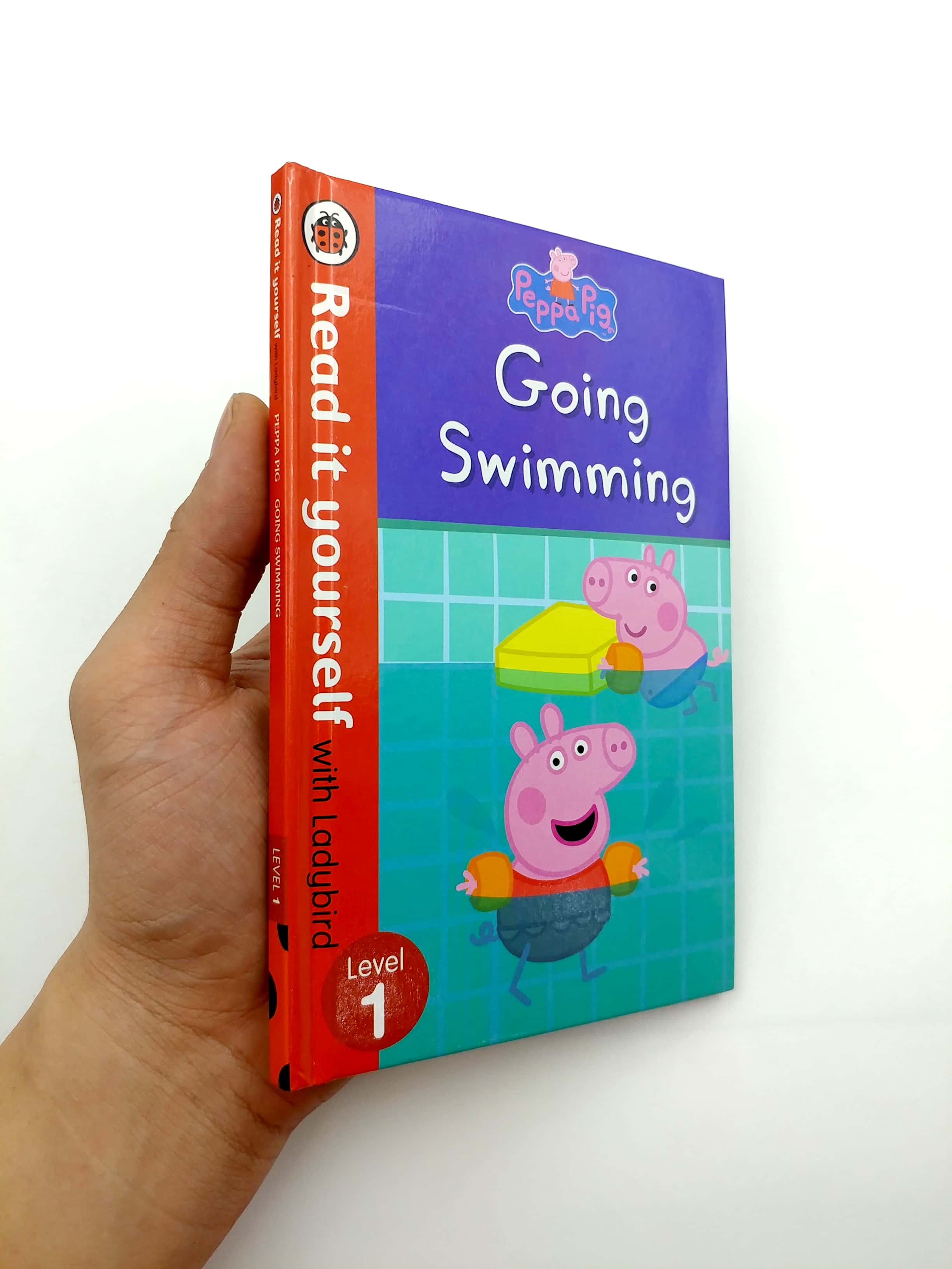 bộ peppa pig: going swimming hb – read it yourself with ladybird level 1