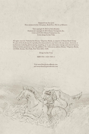 bộ percy jackson and the olympians - the graphic novel book 2: the sea of monsters