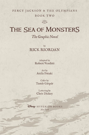 bộ percy jackson and the olympians - the graphic novel book 2: the sea of monsters