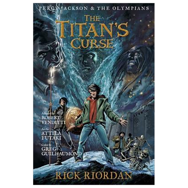 bộ percy jackson and the olympians - the graphic novel book 3: the titan's curse