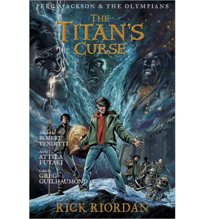 bộ percy jackson and the olympians - the graphic novel book 3: the titan's curse