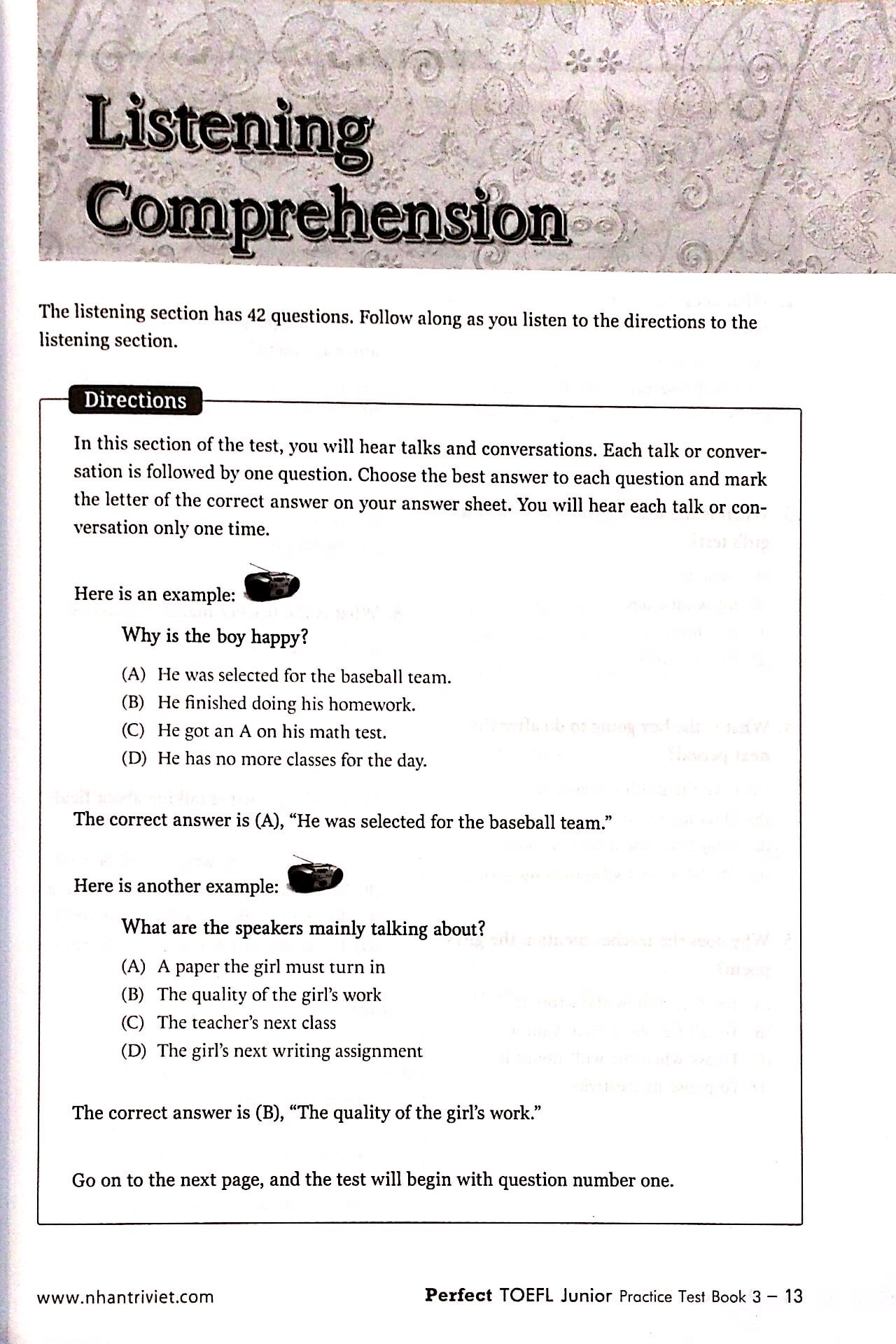 bộ perfect toelf junior_practice test_book 3 (+cd)