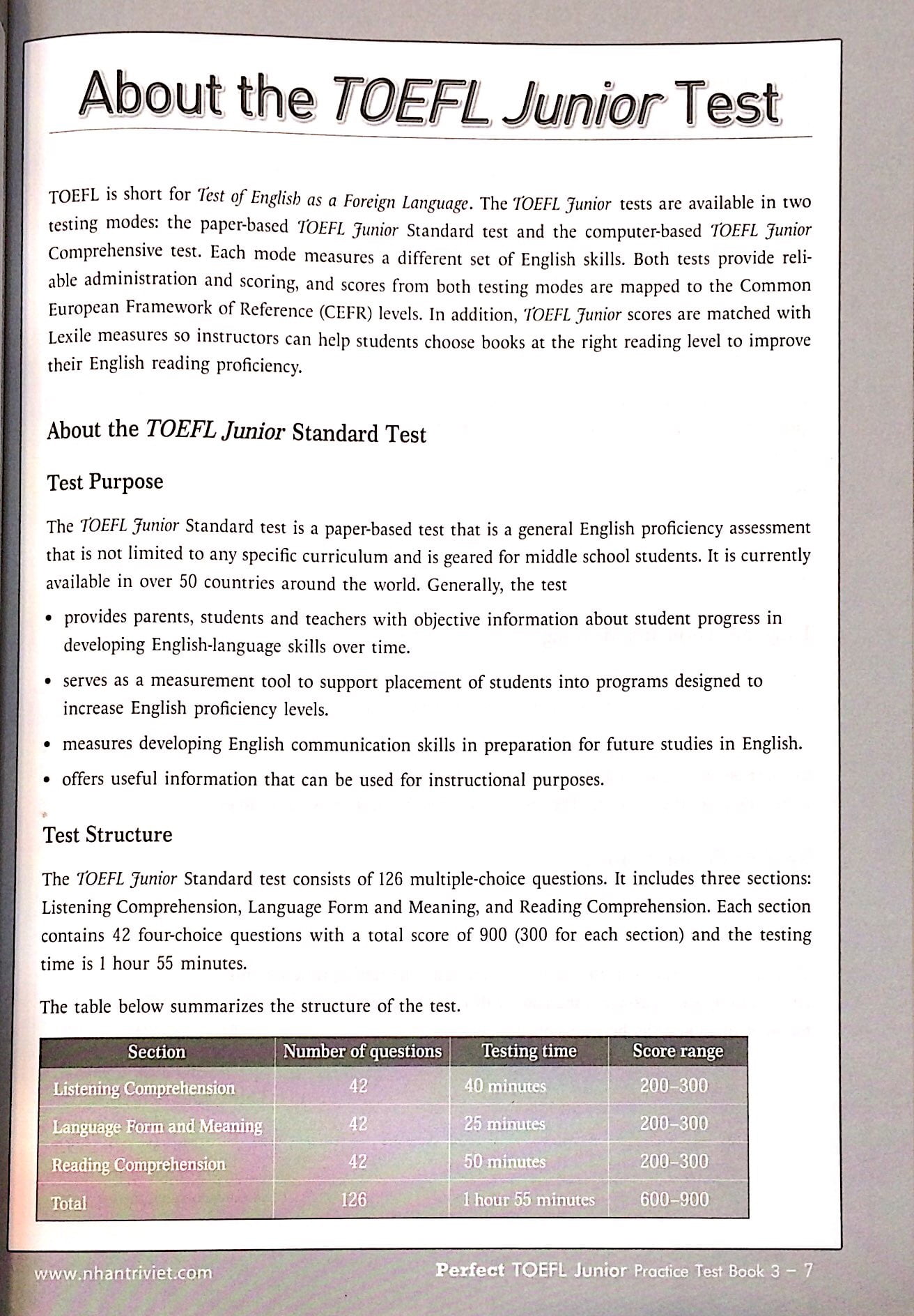 bộ perfect toelf junior_practice test_book 3 (+cd)