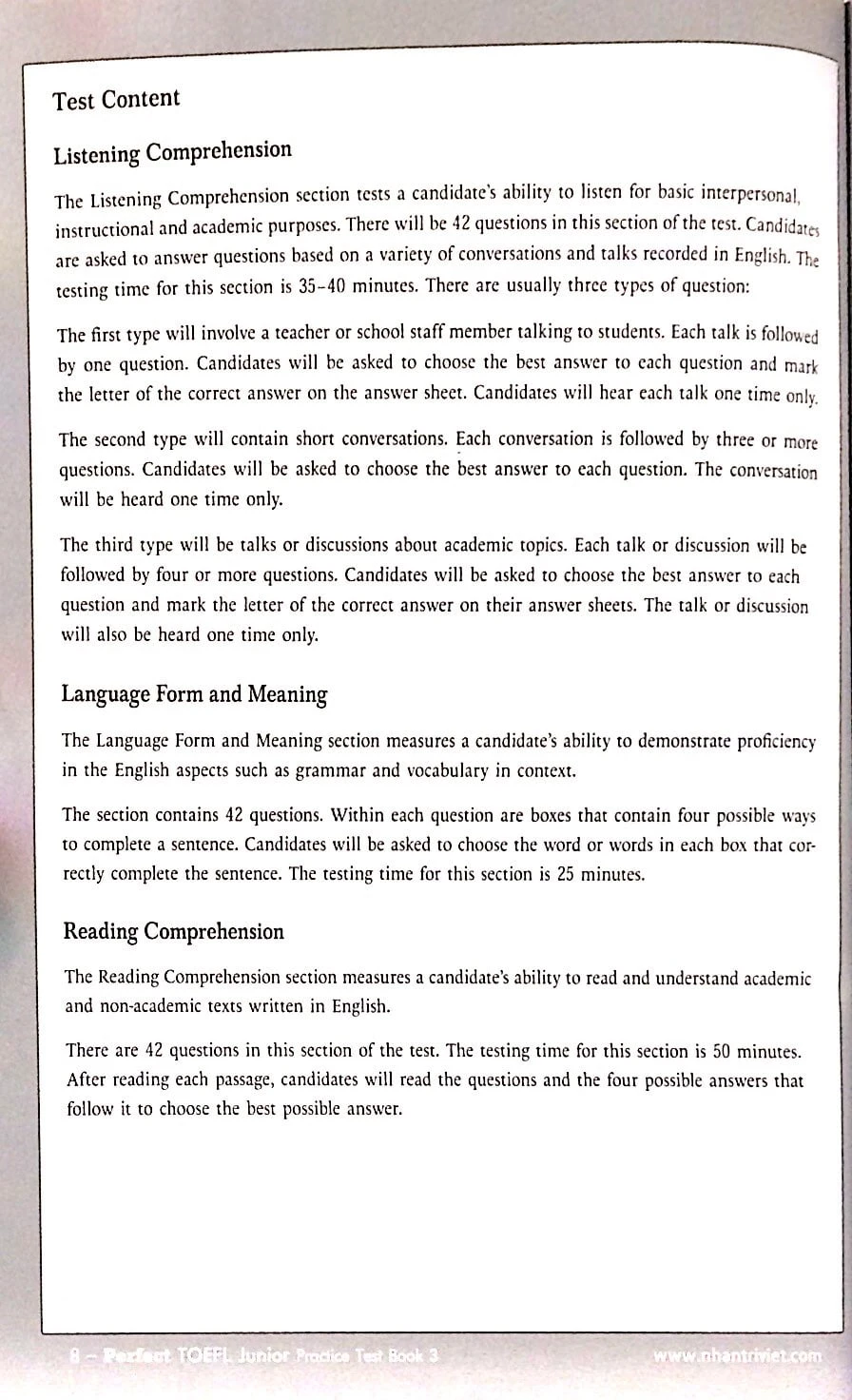 bộ perfect toelf junior_practice test_book 3 (+cd)