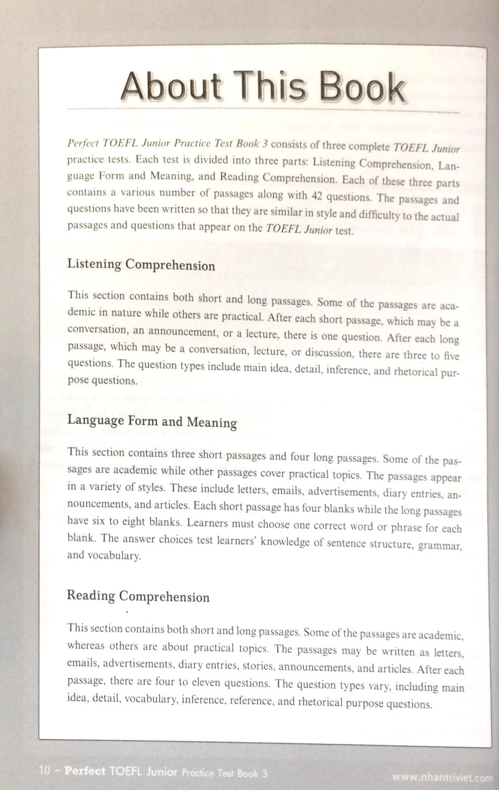 bộ perfect toelf junior_practice test_book 3 (+cd)