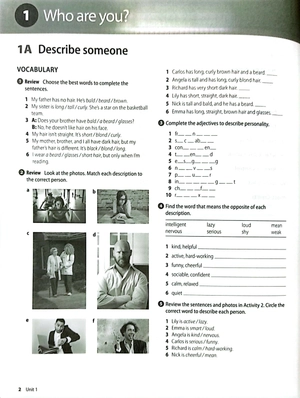 bộ perspectives 1: workbook (american edition)