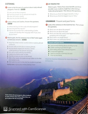 bộ perspectives 3: student book with online workbook package, printed access code