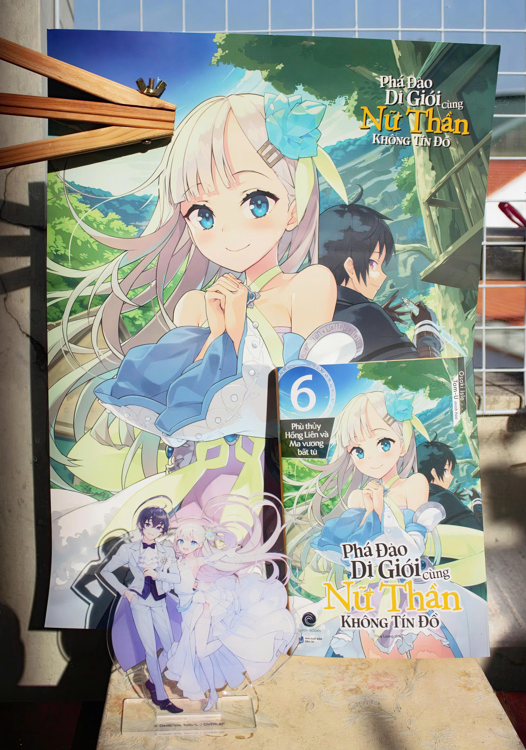 Bộ
						
										
										Phá Đảo Dị Giới Cùng Nữ Thần Không Tín Đồ - Tập 6 - Phù Thủy Hồng Liên Và Ma Vương Bất Tử - Bản Giới Hạn - Tặng Kèm Bookmark + Acrylic Standee + Poster