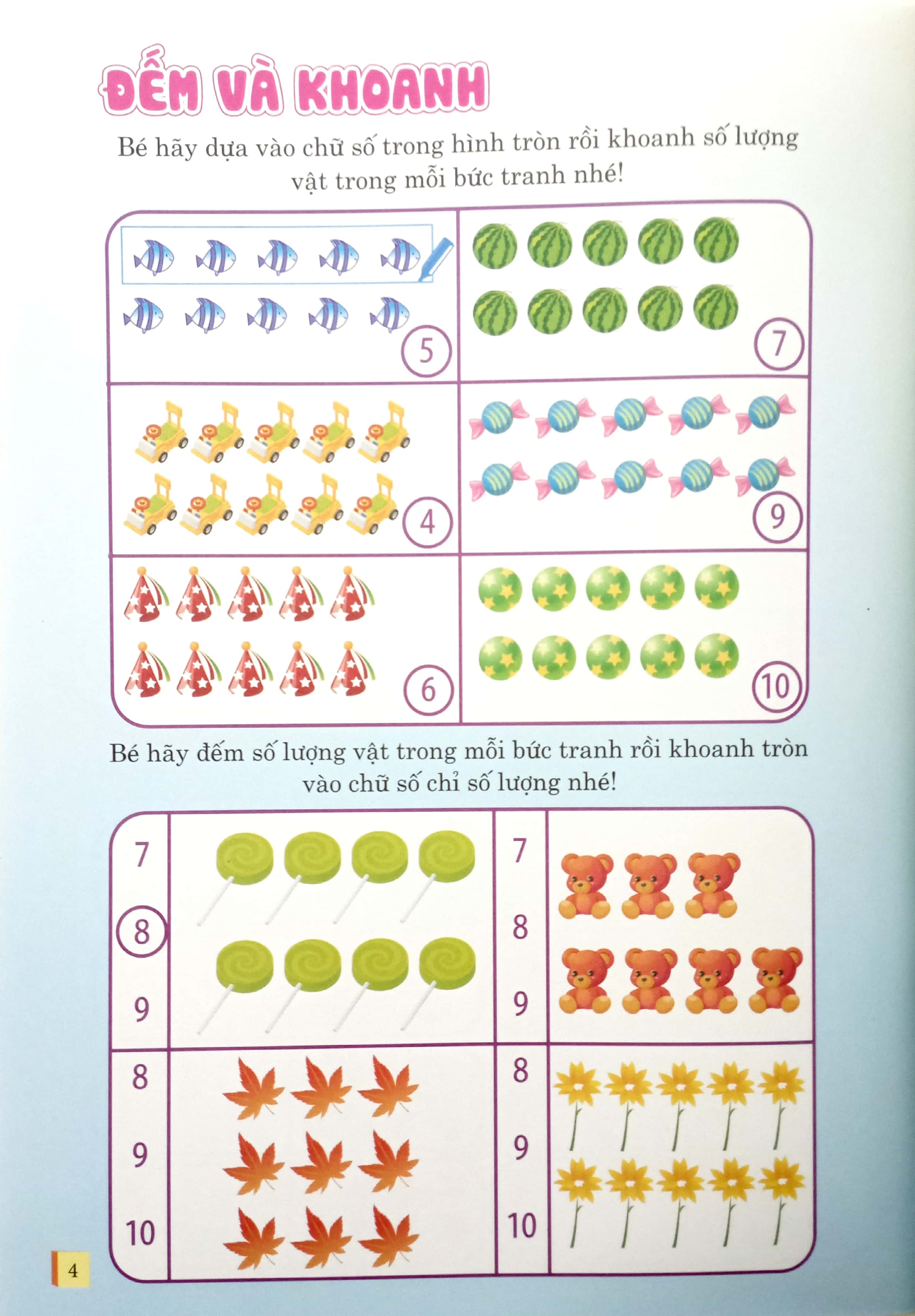 bộ phát triển iq cho bé - cùng vui học toán (quyển 3)