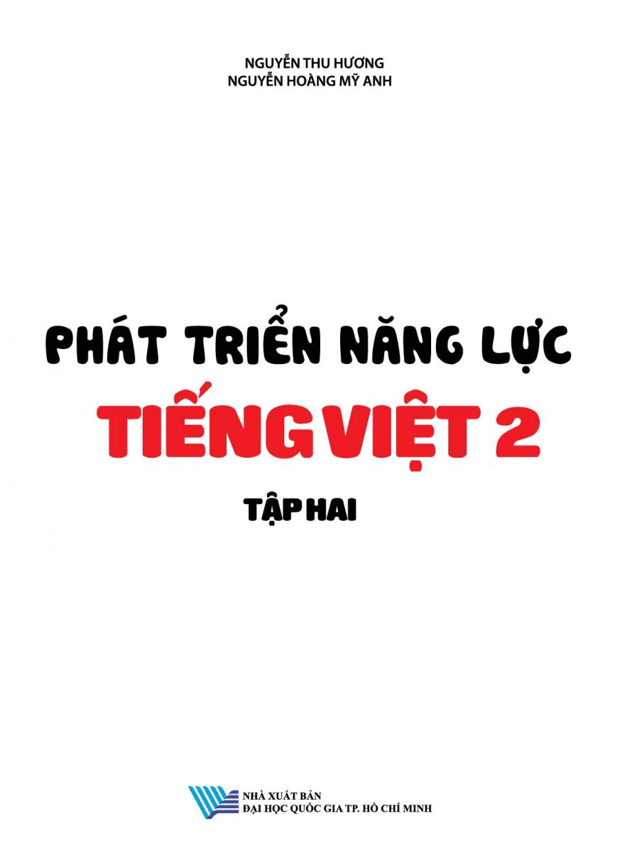 bộ phát triển năng lực tiếng việt 2 - tập 2