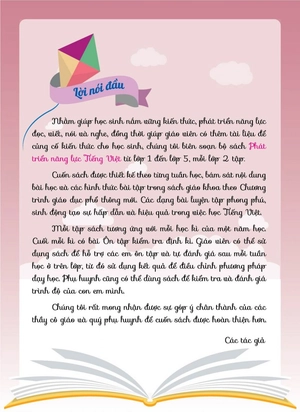 bộ phát triển năng lực tiếng việt 3 - tập 1