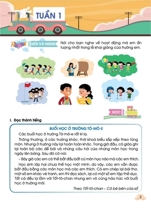 bộ phát triển năng lực tiếng việt 3 - tập 1