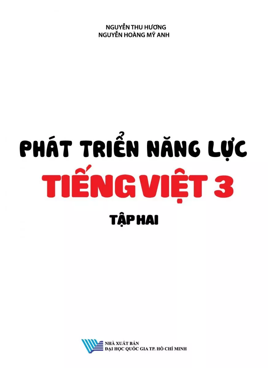 bộ phát triển năng lực tiếng việt 3 - tập 2