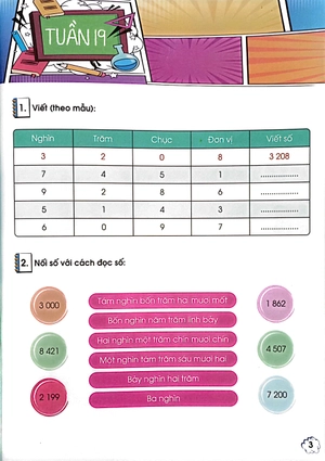 bộ phát triển năng lực toán 3 - tập 2