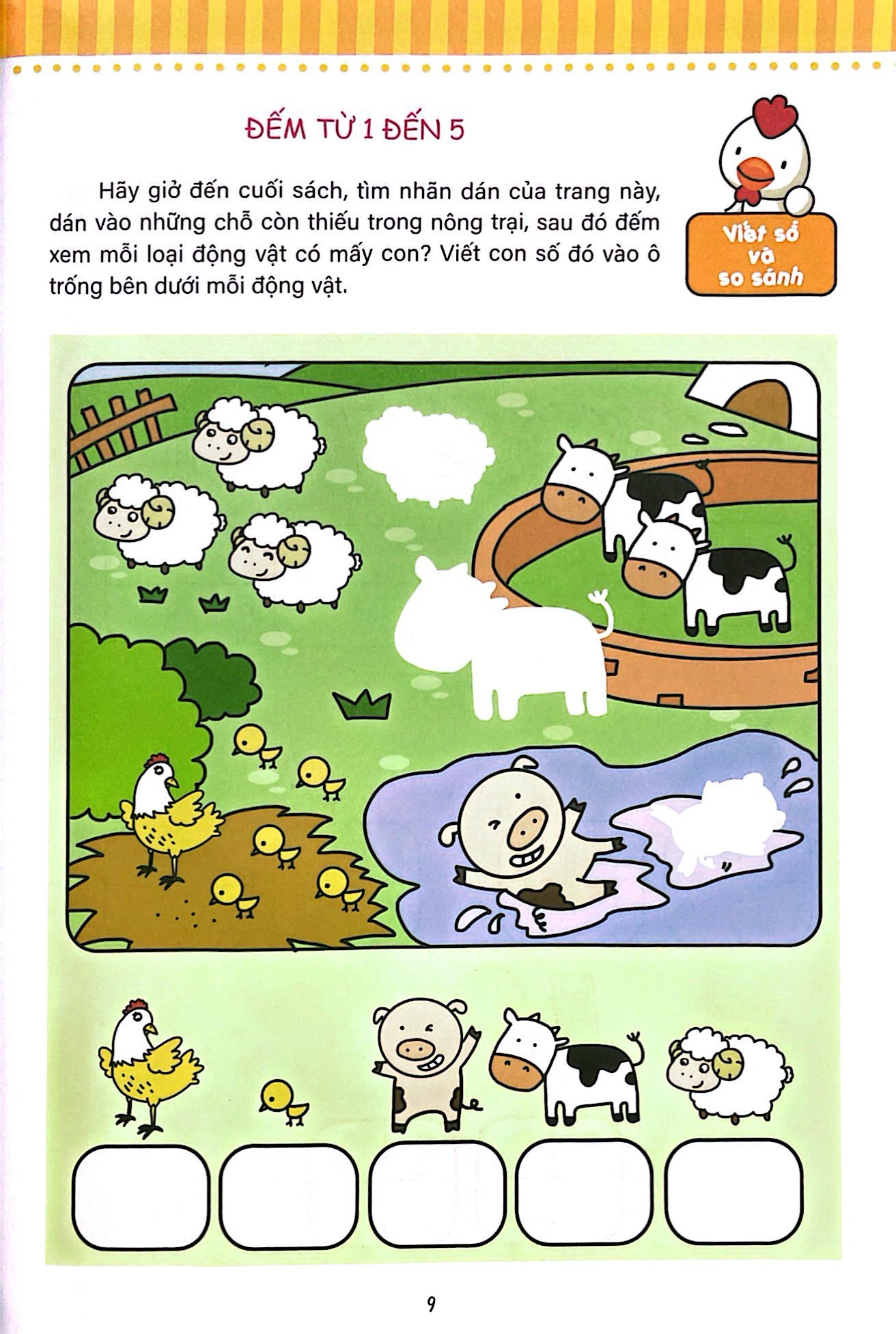 bộ phát triền tiềm năng toán học cho trẻ - toán học cho trẻ mẫu giáo - lớp lá 1