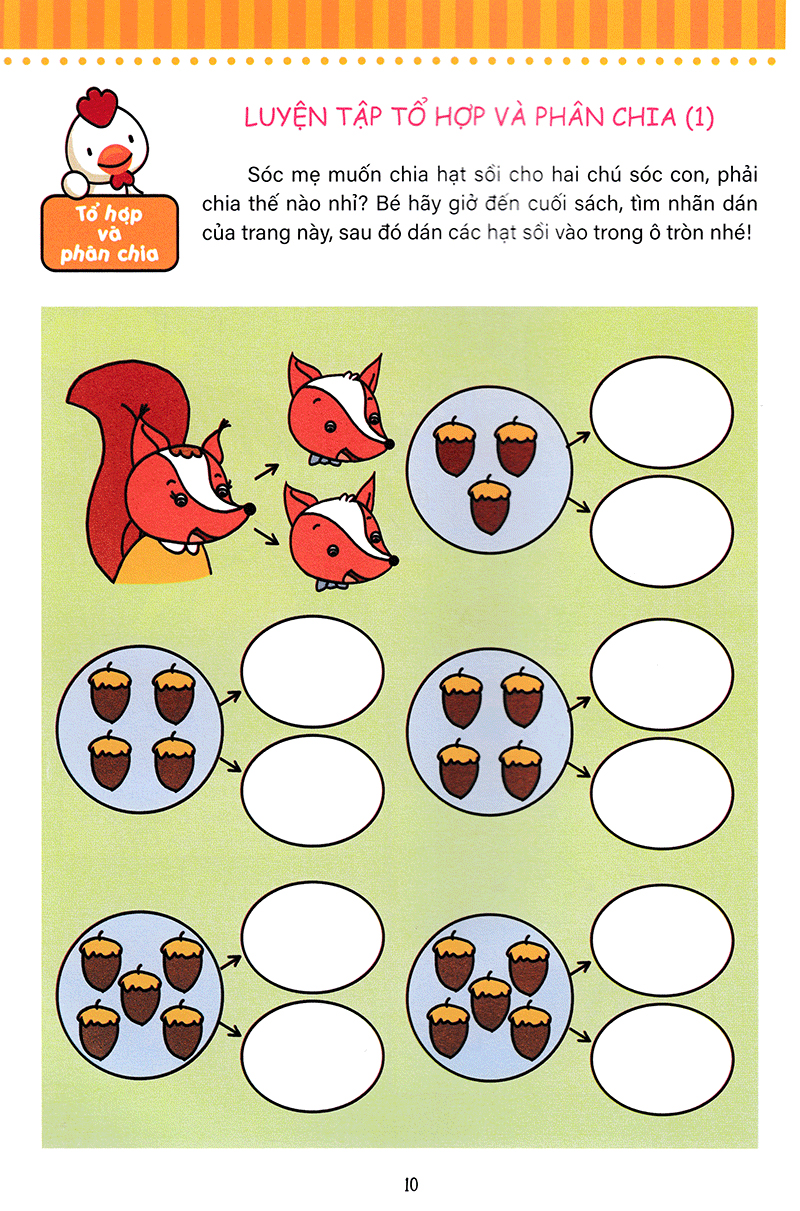 bộ phát triền tiềm năng toán học cho trẻ - toán học cho trẻ mẫu giáo - lớp lá 2