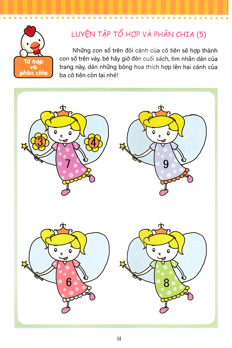 bộ phát triền tiềm năng toán học cho trẻ - toán học cho trẻ mẫu giáo - lớp lá 2