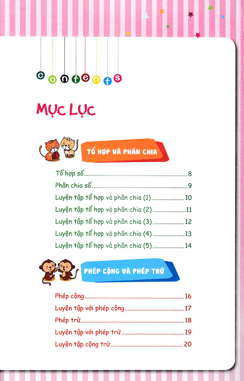 bộ phát triền tiềm năng toán học cho trẻ - toán học cho trẻ mẫu giáo - lớp lá 2