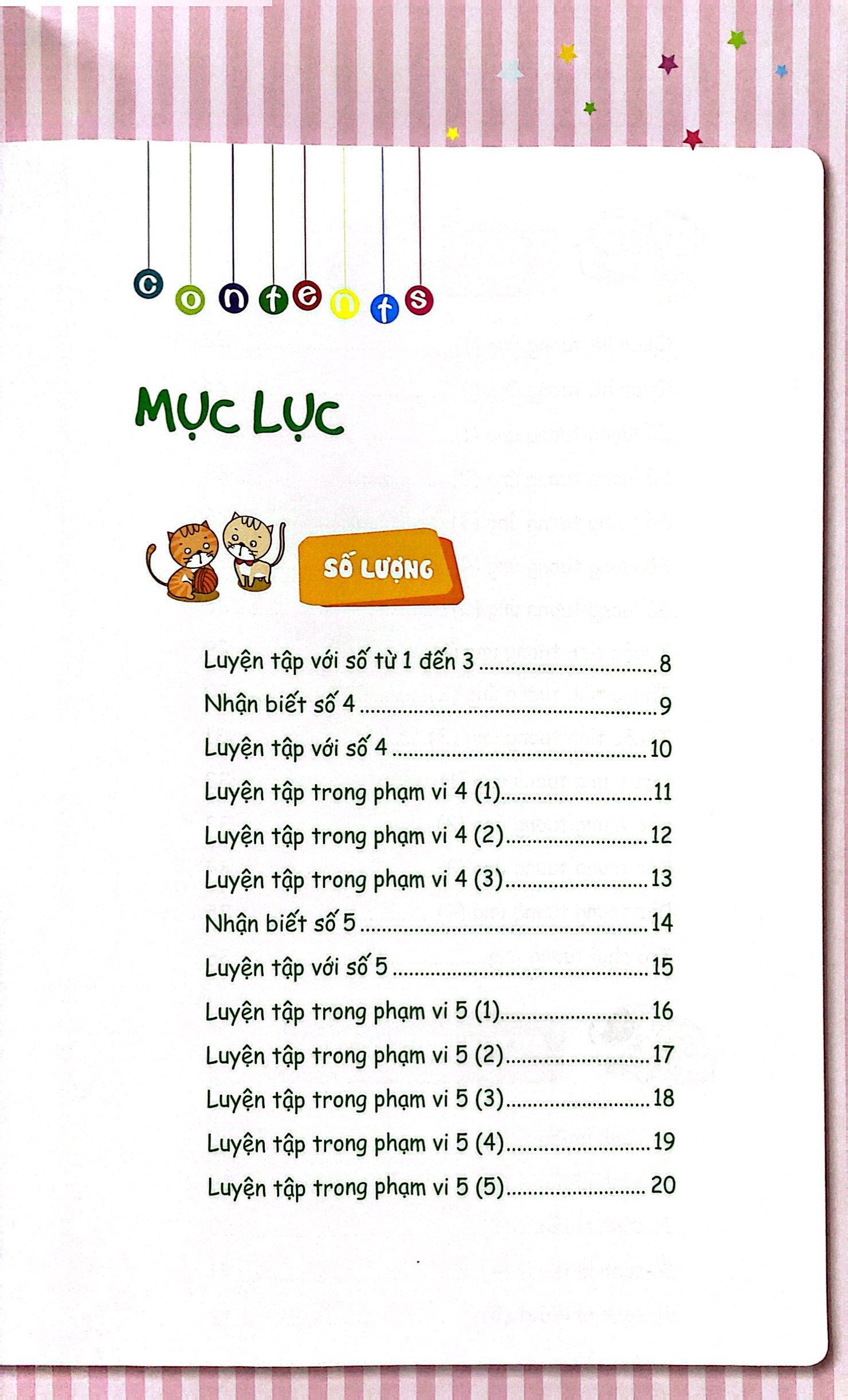 bộ phát triền tiềm năng toán học cho trẻ - toán học cho trẻ mẫu giáo - lớp mầm 2