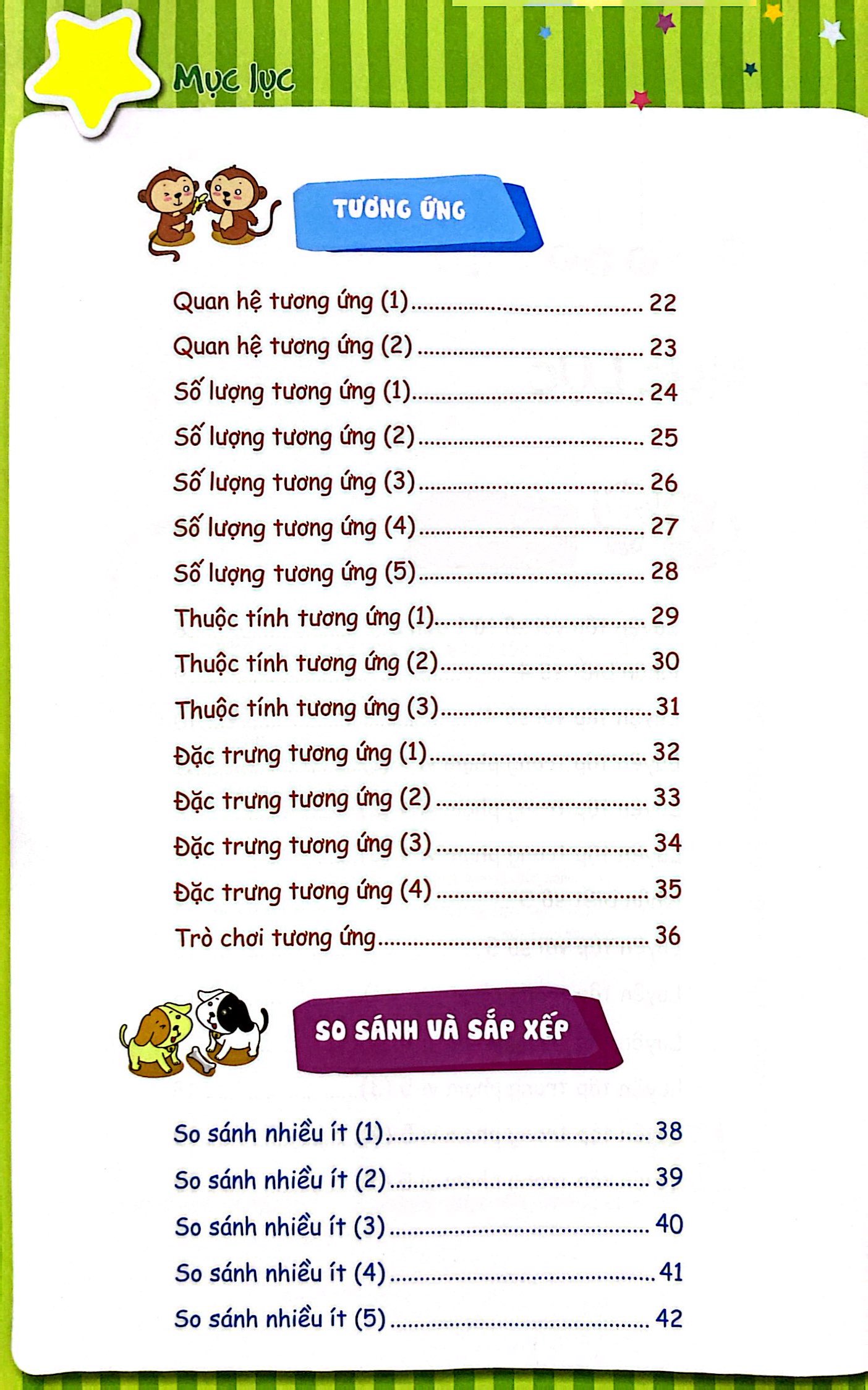 bộ phát triền tiềm năng toán học cho trẻ - toán học cho trẻ mẫu giáo - lớp mầm 2