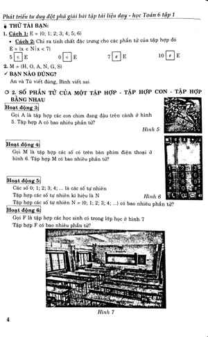 bộ phát triển tư duy đột phá giải bài tập tài liệu dạy - học toán lớp 6 (tập 1)