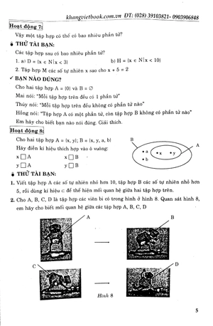 bộ phát triển tư duy đột phá giải bài tập tài liệu dạy - học toán lớp 6 (tập 1)