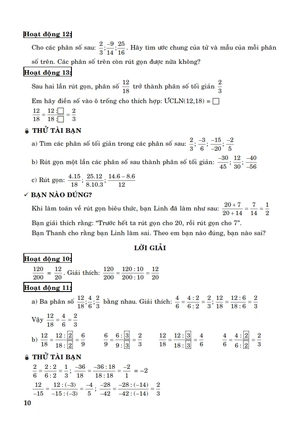 bộ phát triển tư duy đột phá giải bài tập tài liệu dạy - học toán lớp 6 (tập 2)