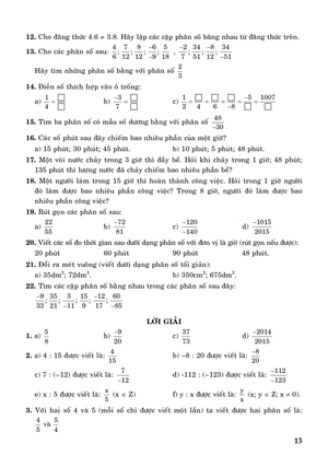 bộ phát triển tư duy đột phá giải bài tập tài liệu dạy - học toán lớp 6 (tập 2)
