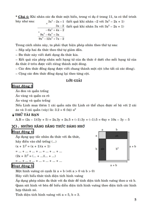 bộ phát triển tư duy đột phá giải bài tập tài liệu dạy - học toán lớp 8 (tập 1)