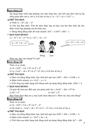 bộ phát triển tư duy đột phá giải bài tập tài liệu dạy - học toán lớp 8 (tập 1)